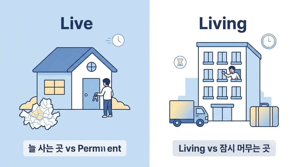 현재시제 / 현재진행형 뉘앙스 차이 예문 비교